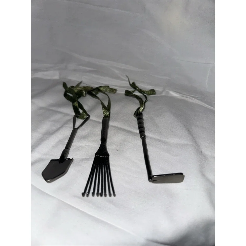 Miniature Hanging Gardening Tools‎ Trinkets